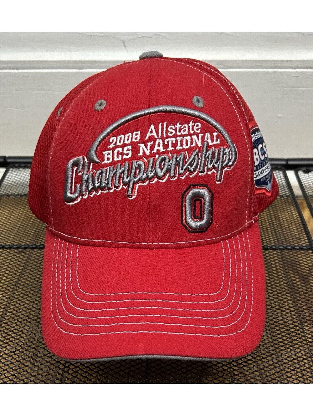 Ohio State University 2008 BCS National Championship Hat OSFM